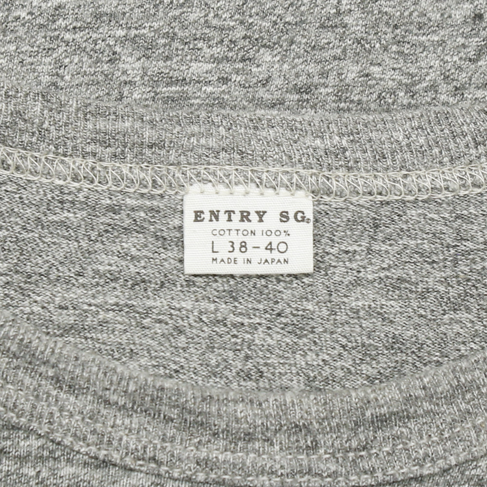 Entry SG Made in JP Loopwheel T-Shirt Size L