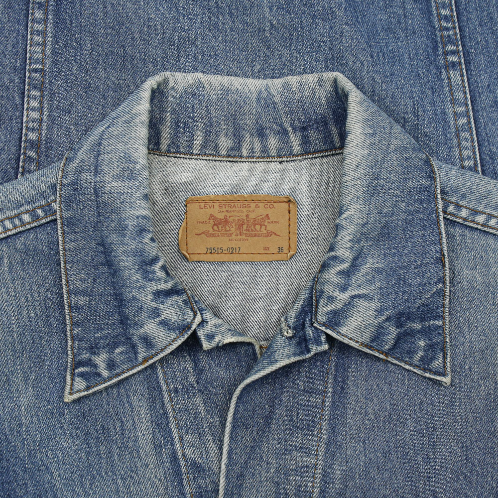 90s Levi's Type 3 Denim Jacket Size S