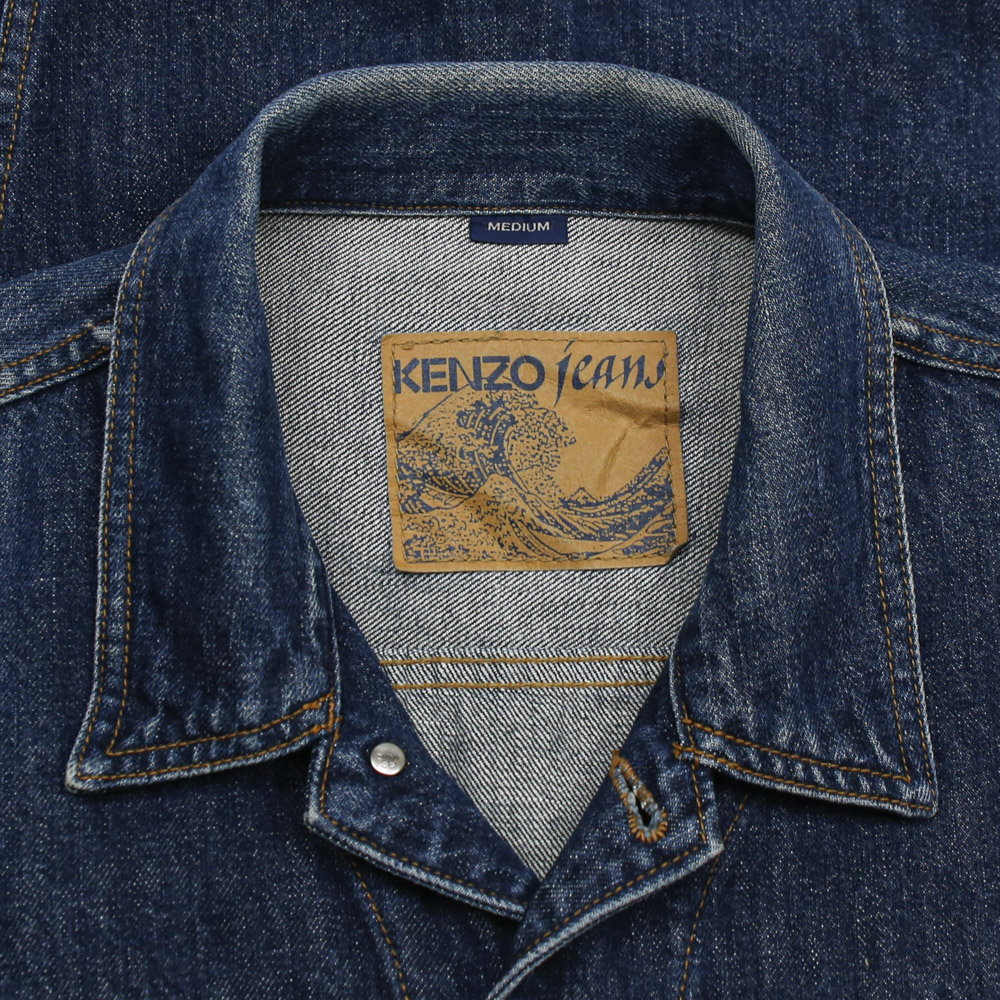 90s Kenzo Made in Japan Denim Jacket Size M