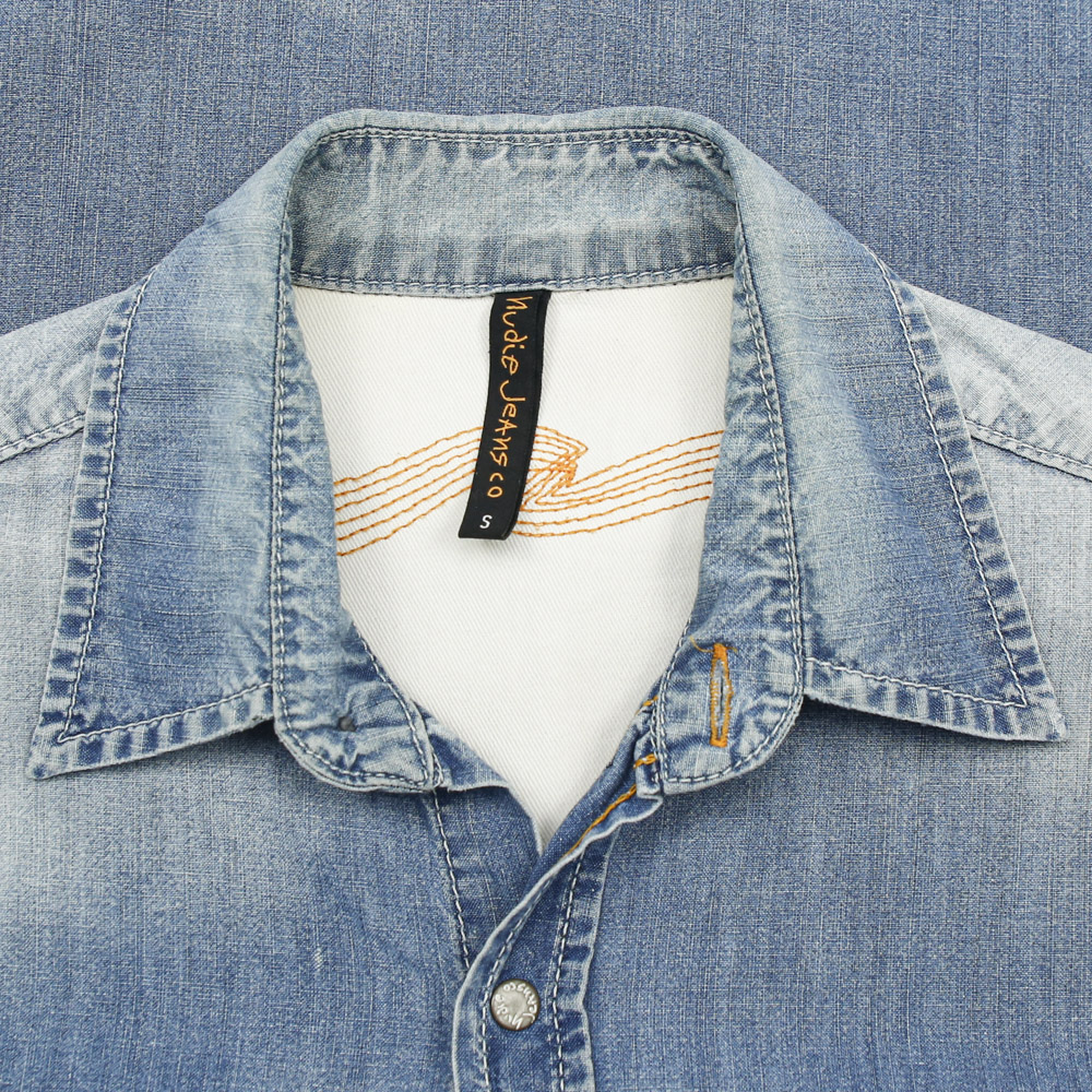 Nudie Jeans Co. Denim Shirt Size S