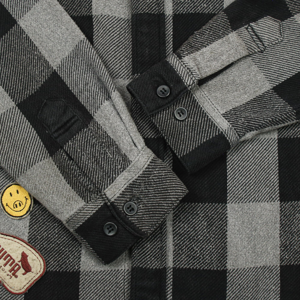 Drug Store's Heavy Flannel Check Shirt Size M