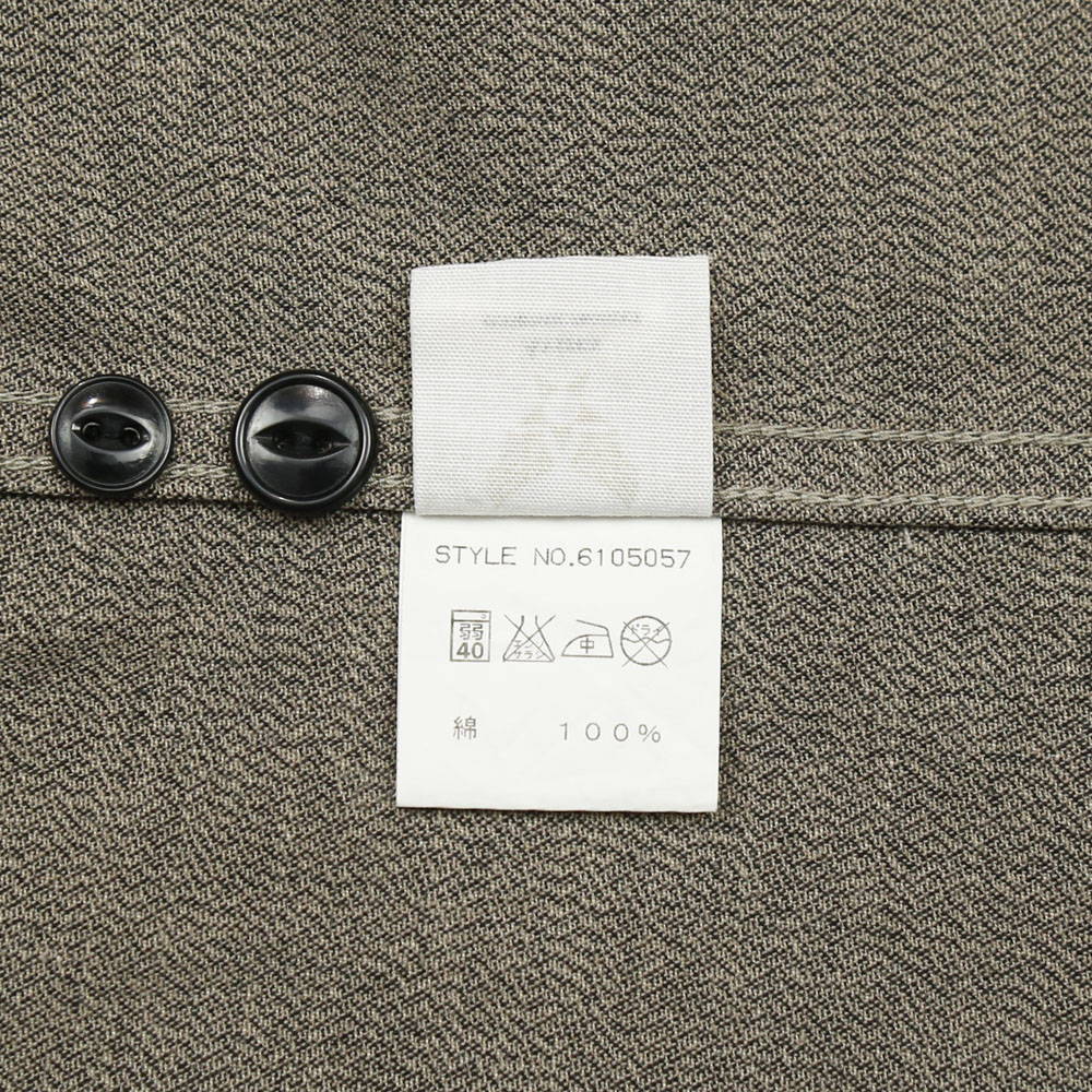 Avirex JPN Salt-pepper Cloth Work Shirt Size M