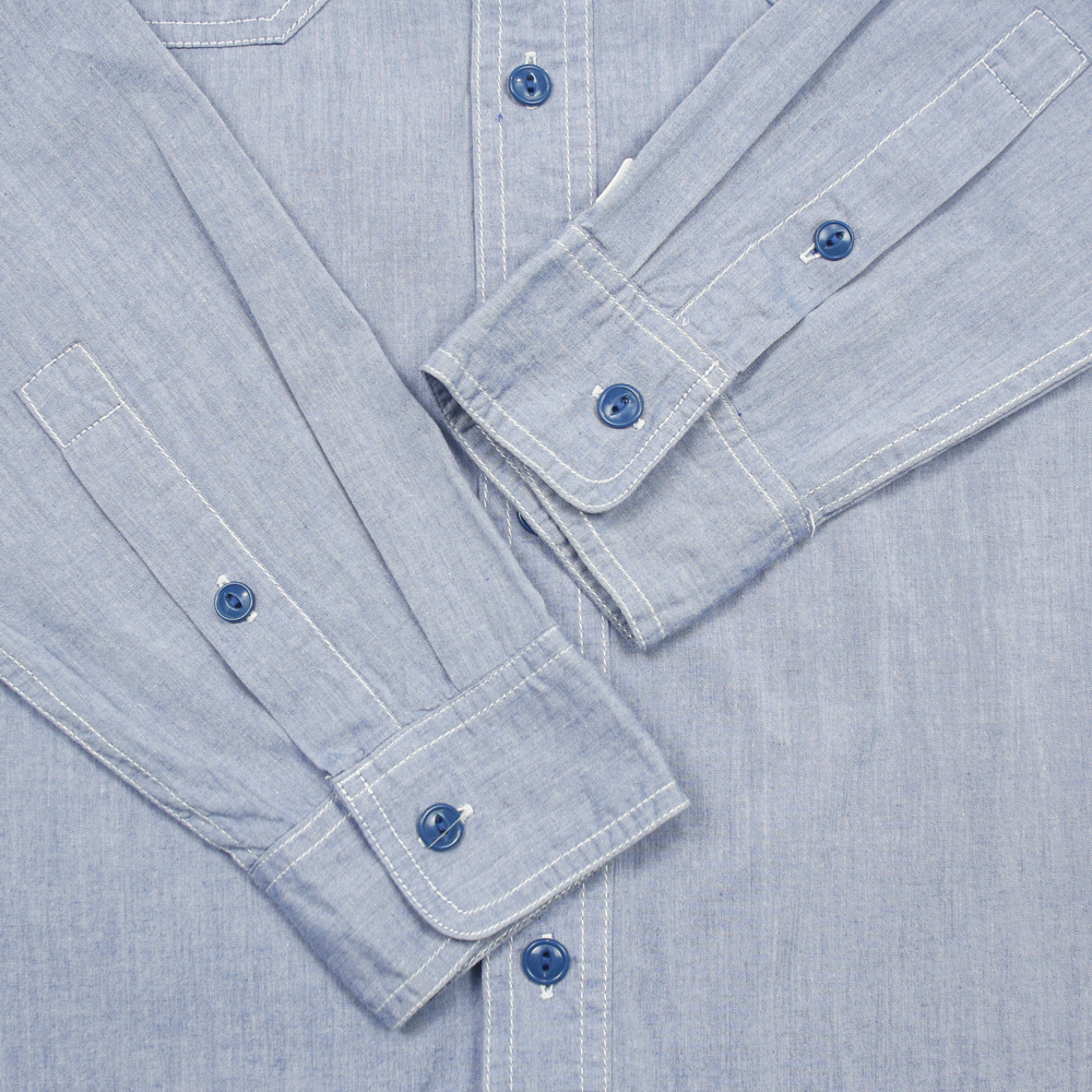 X-Large Made in JP Chambray Work Shirt Size XL