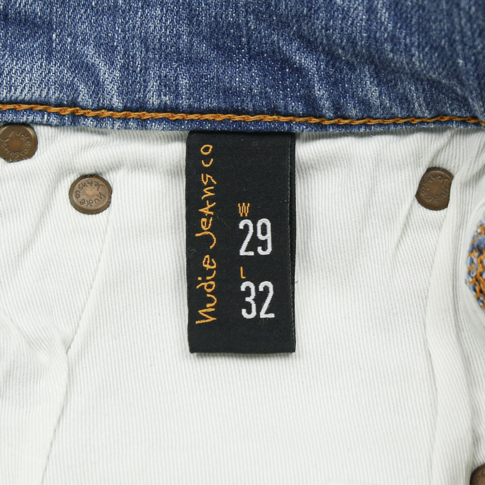 Nudie Jeans Denim Thin Finn Rebel Blues Size 29