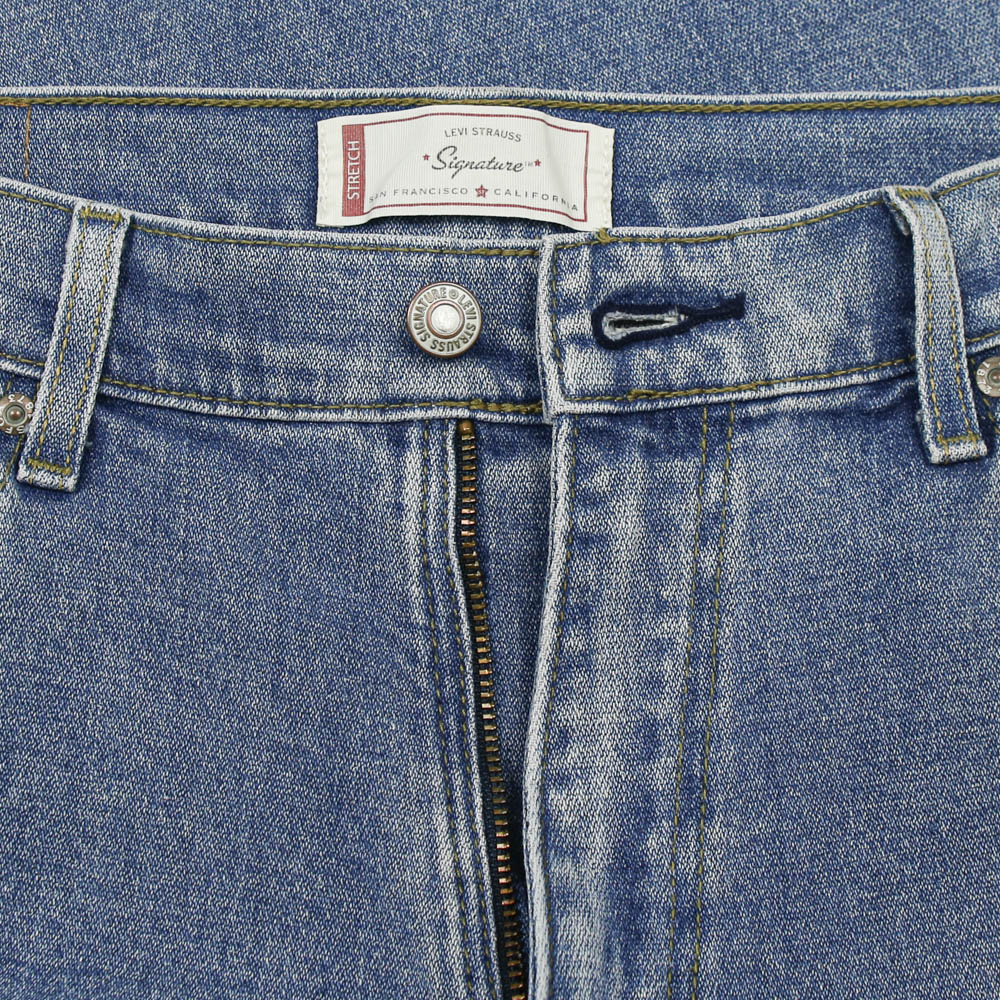 2000s Levi's Signature Stretch Denim Jeans Size 35