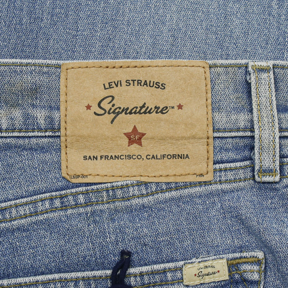 2000s Levi's Signature Stretch Denim Jeans Size 35