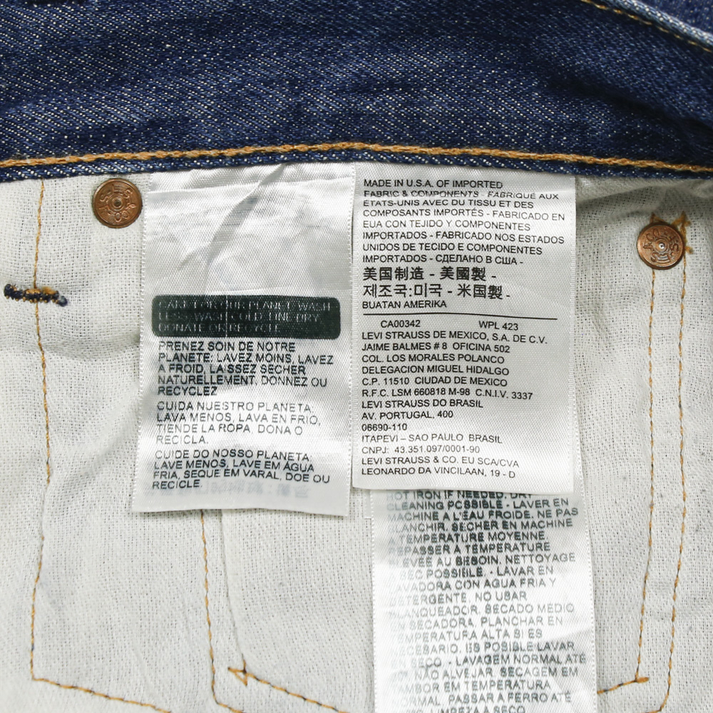 2010s USA Levi's Premium 501 Denim Jeans Size 31
