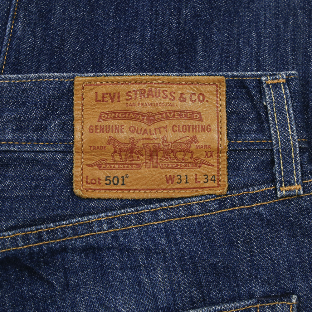 2010s USA Levi's Premium 501 Denim Jeans Size 31