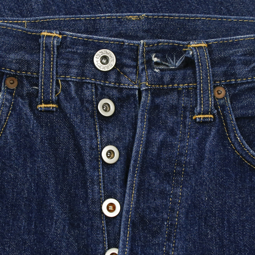 90s Levi's 1944 501 Valencia Factory Selvedge Denim Jeans Size 27
