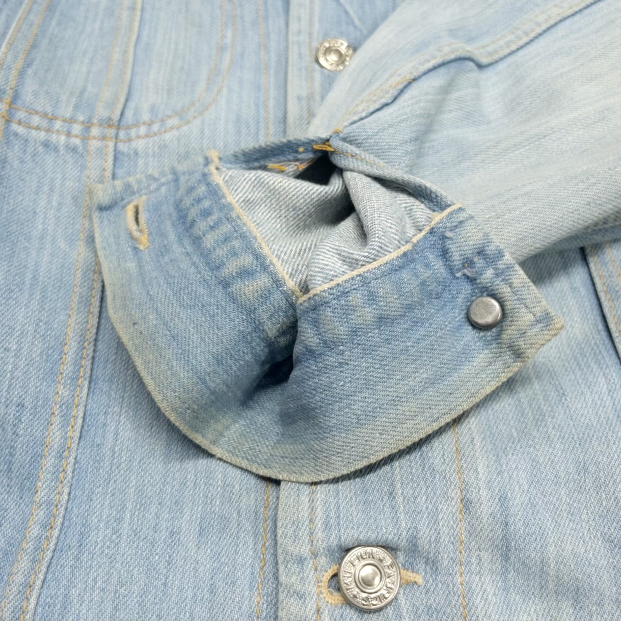Million Fabrics Selvedge Denim Jacket Size M