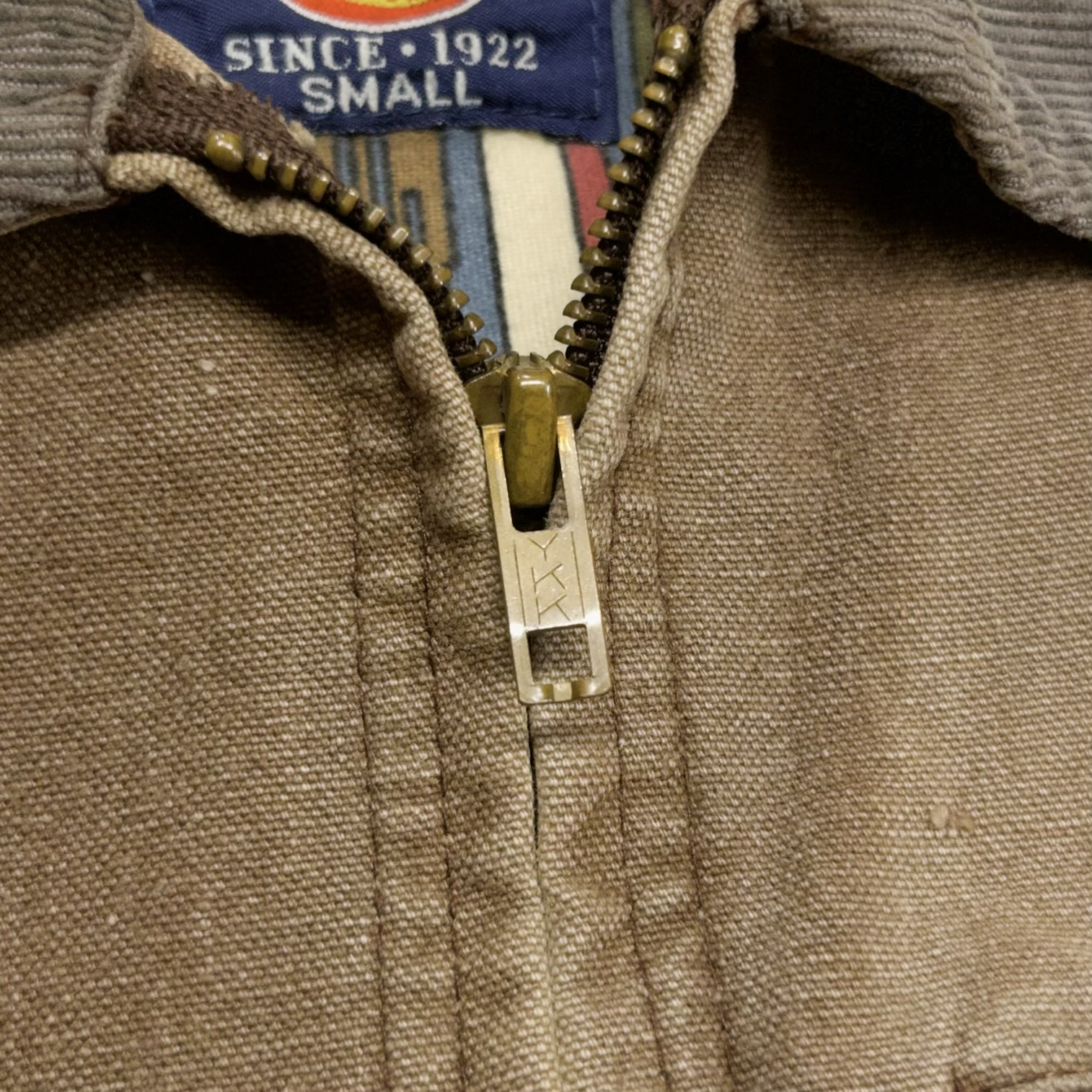 90s Dickies Aztec Lined Work Vest Size S