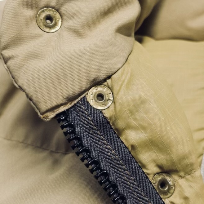 Vtg 80s Camp7 USA Made Down Jacket Size L