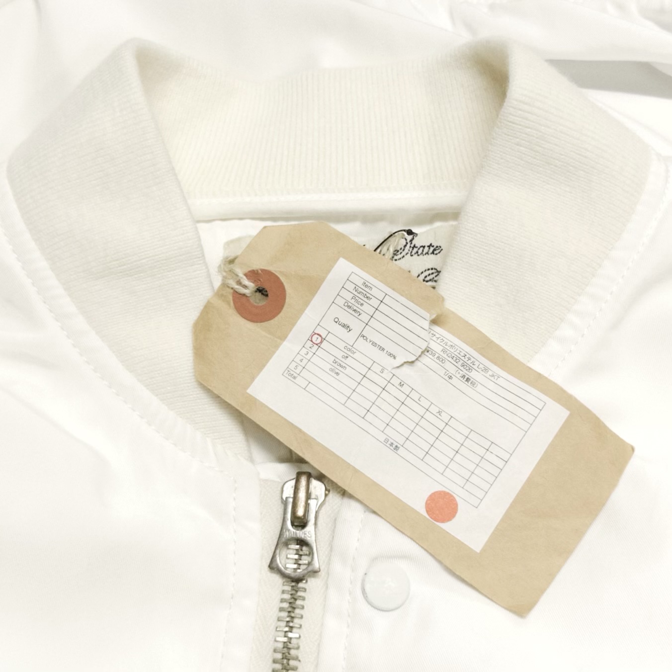 Remi Relief Japan Unlined L-2B Bomber Jacket Size L