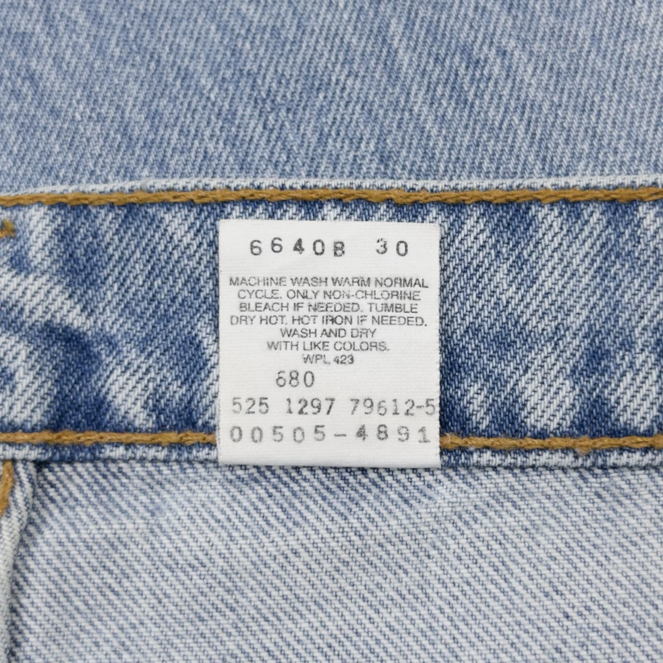 90s Levi's 505 Made in USA Denim Jeans Size 29