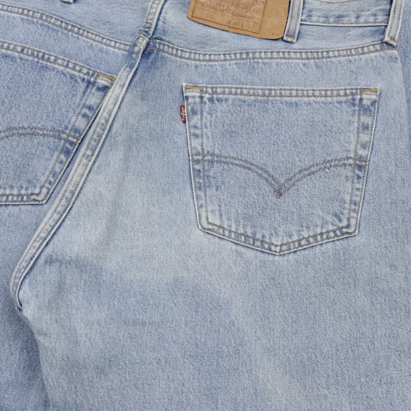 90s Levi's 501 Made in USA Denim Jeans Size 38