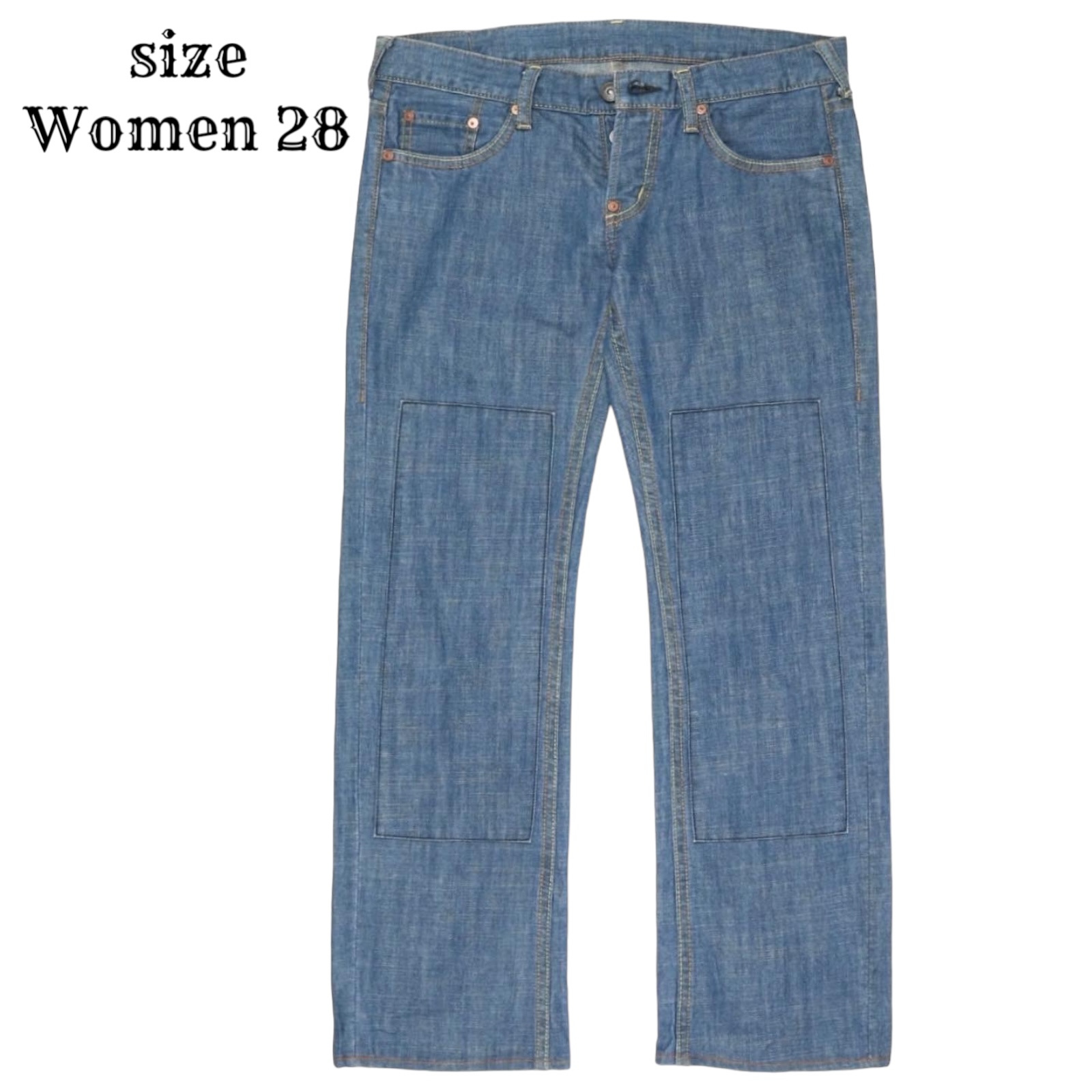Evisu Donna Women Jeans Size 28