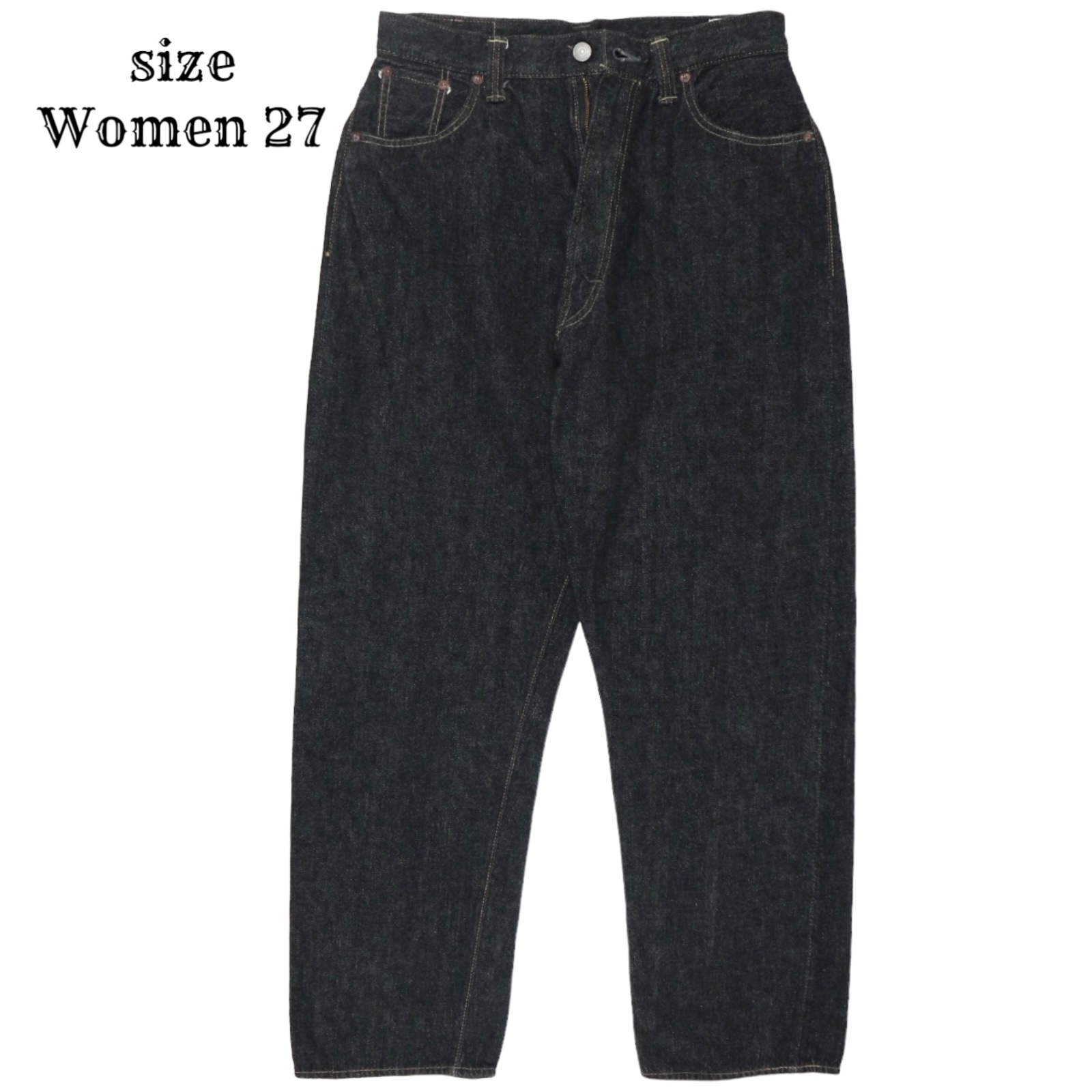 orSlow x Beams 701ZBB Selvedge Jeans Women Size 27