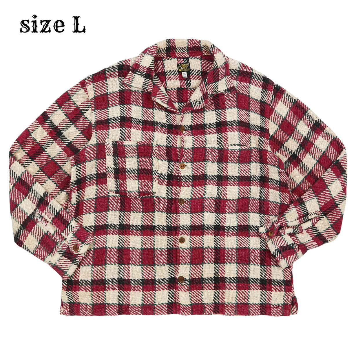 Henry Lear Toyo Enterprise Heavy Cotton Shirt Size L