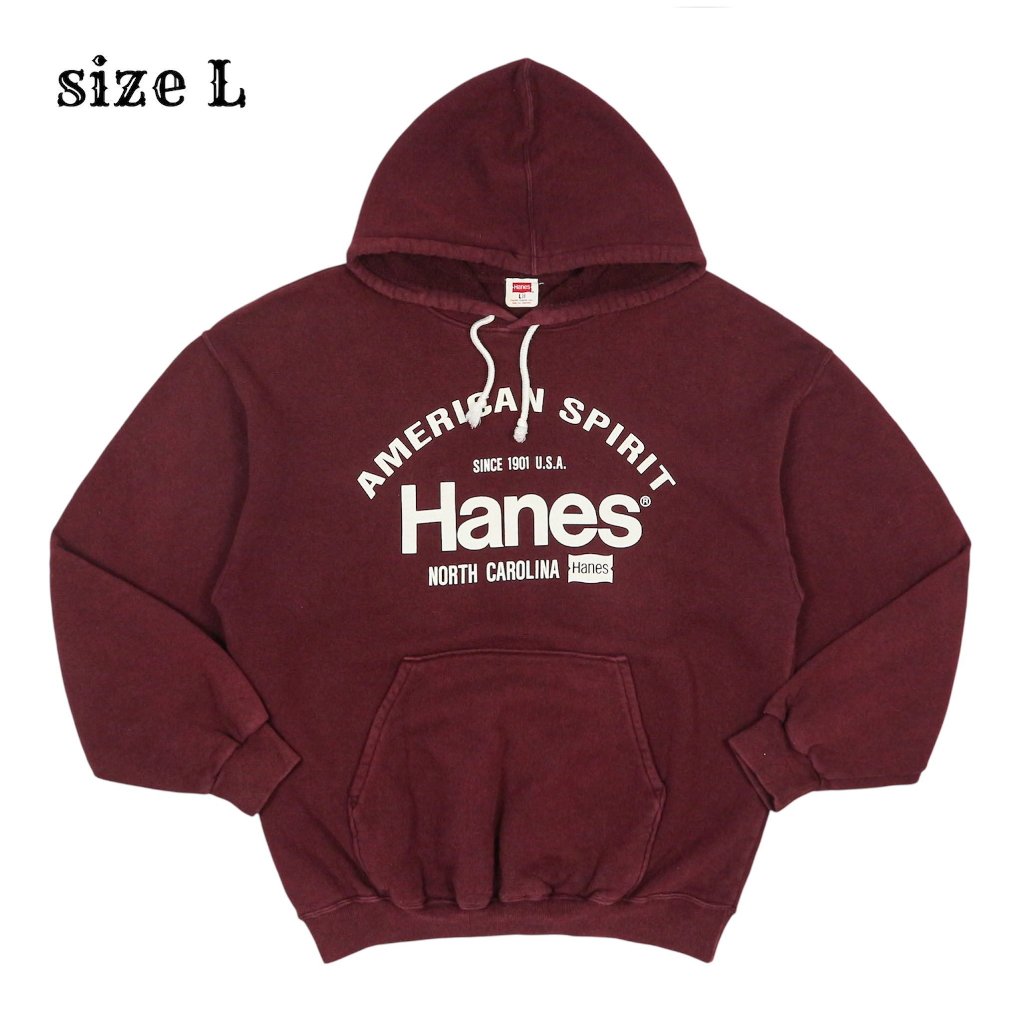 Hanes Japan Made Heavyweight Hoodie Size L