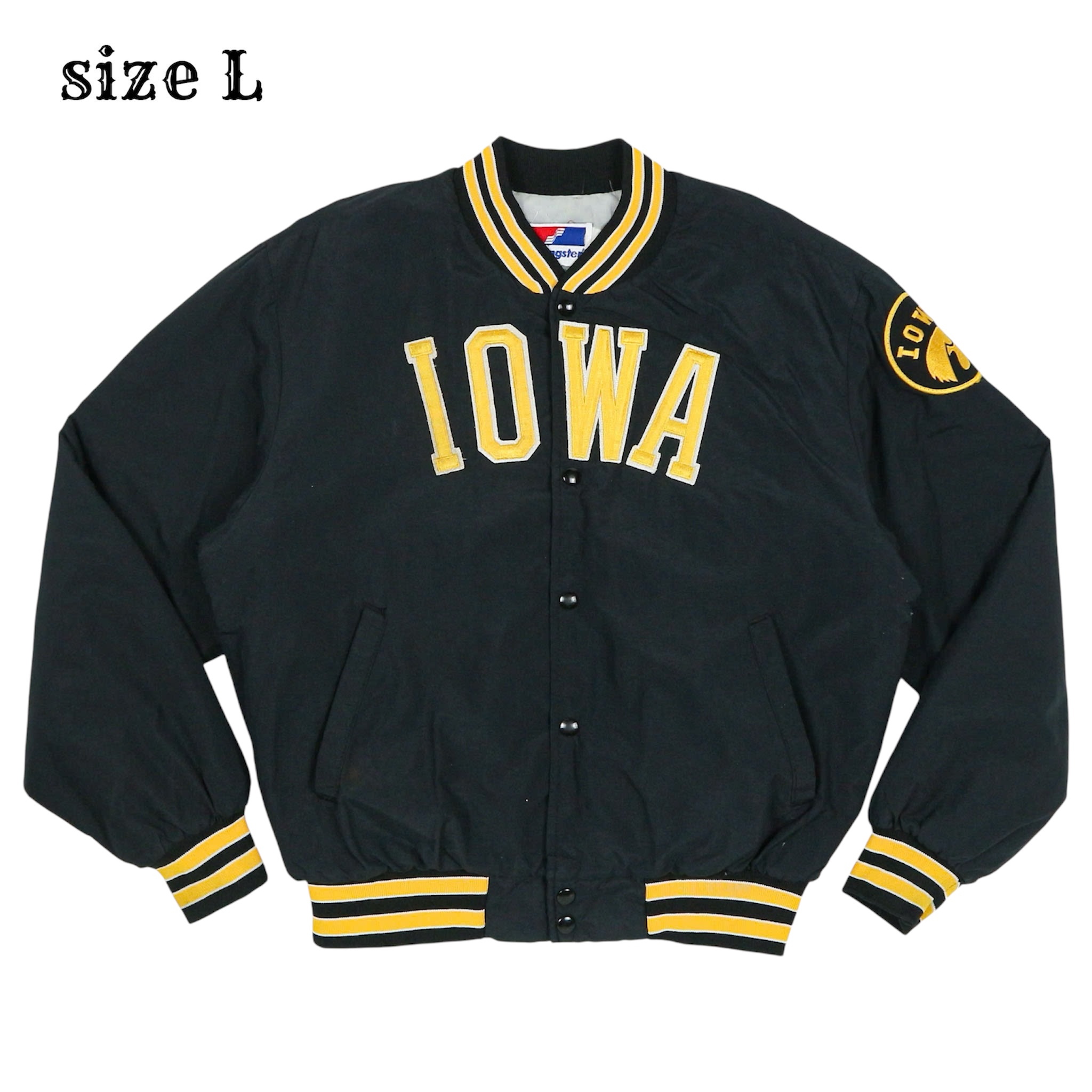 Vtg Swingster Made in USA IOWA Sport Jacket Size L