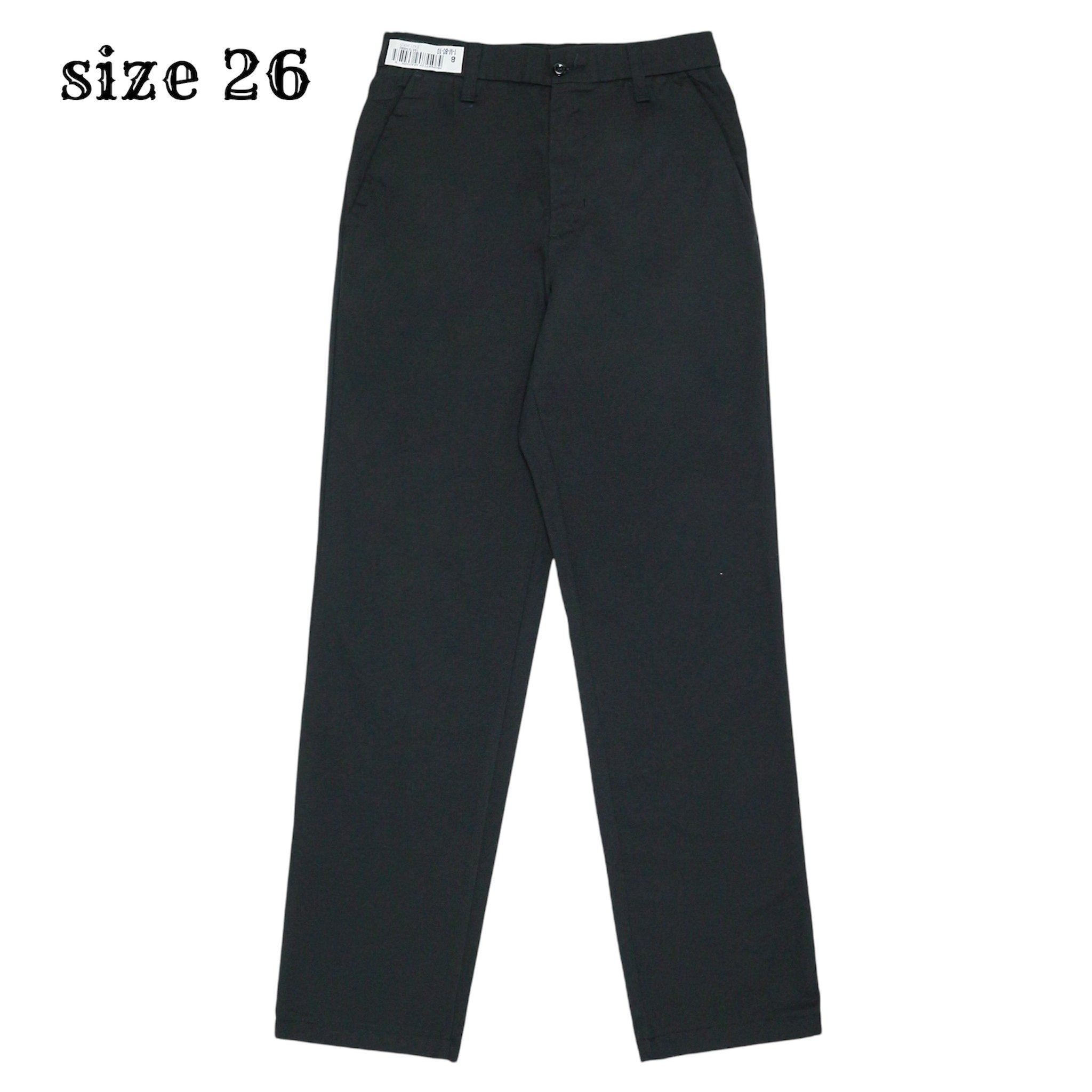 Aramark Black Work Uniform Pants Size 26