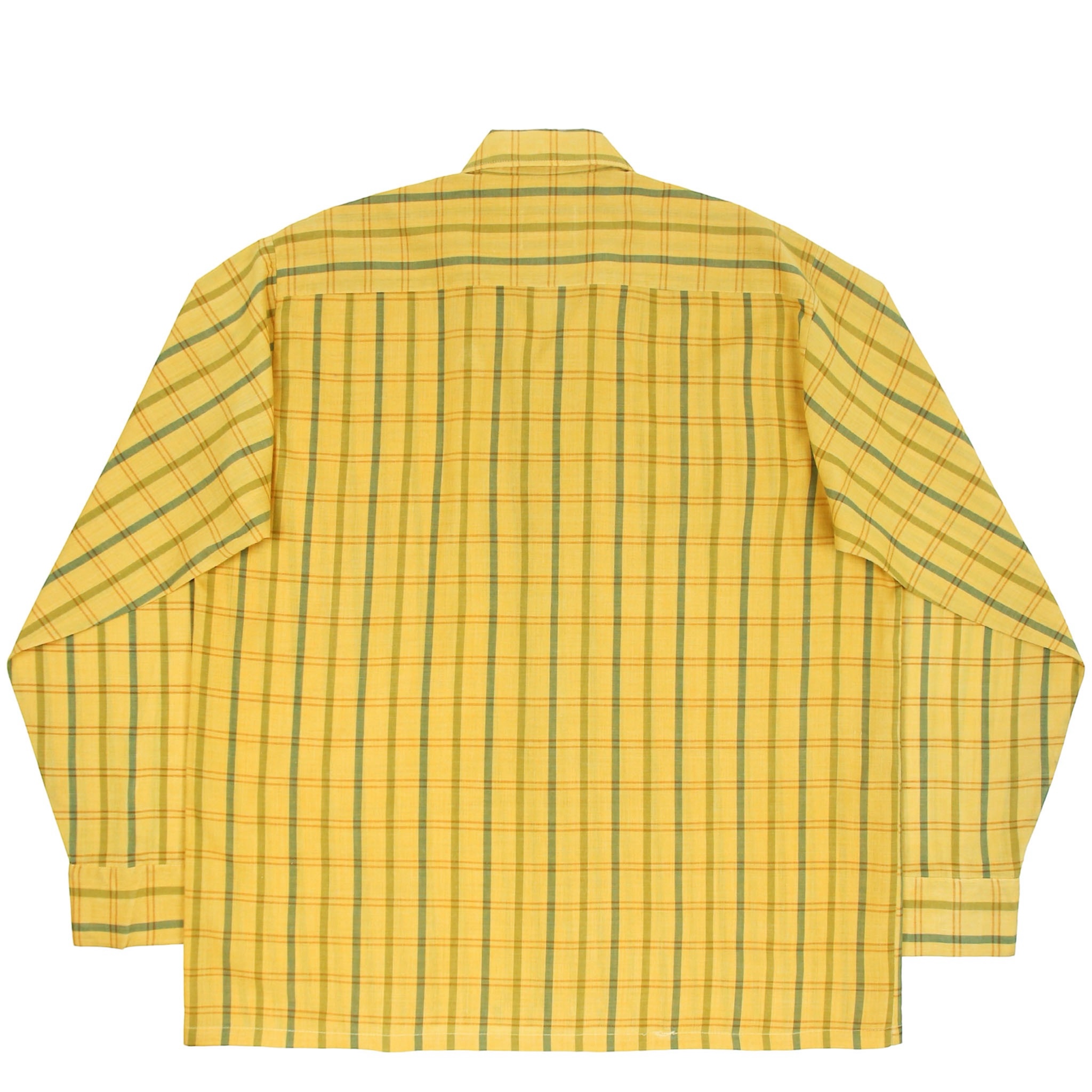 60s Vintage Sears Perma Prest Plaid Shirt Size L