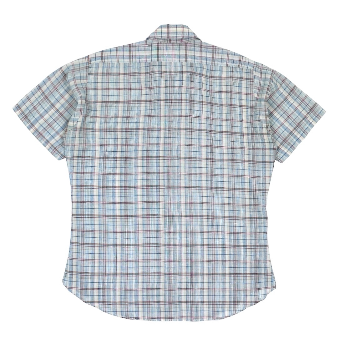 Vtg 80s Levi's Olympic Games Plaid Shirt Size L