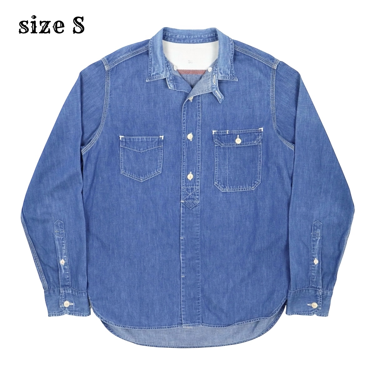 Sunny Sports Japan Chambray Work Shirt Size S