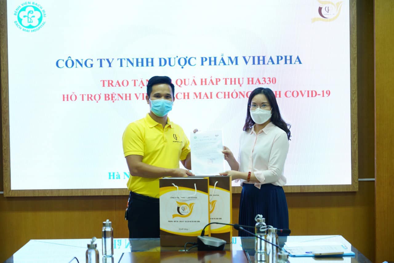 Công ty TNHH dược phẩm VIHAPHA ủng hộ phòng chống dịch COVID-19