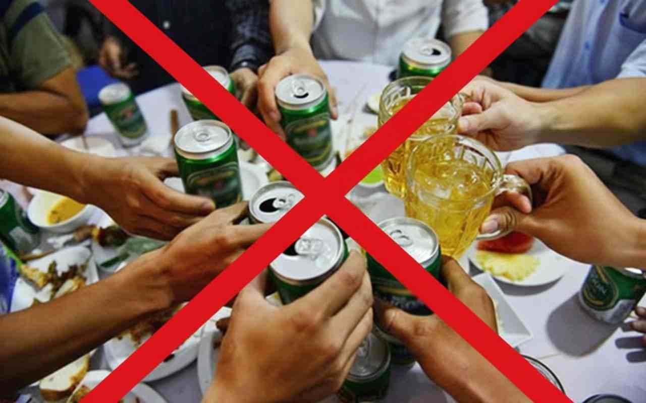 Hạn chế rượu bia ngày Tết