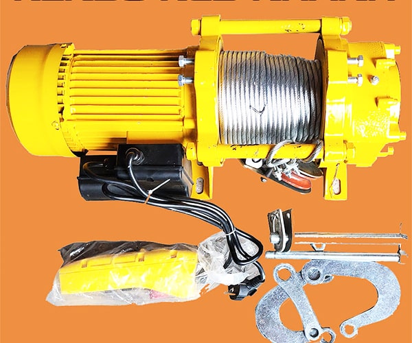 Cách sửa chữa máy tời xây dựng khi gặp sự cố