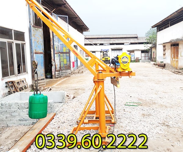 Có gì khác biệt của cẩu xoay 360 độ lắp trên ô tô