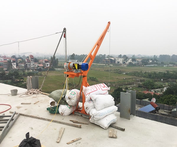 Tìm hiểu về khung cẩu xoay 360 cung cấp bởi Công ty Hòa Phát