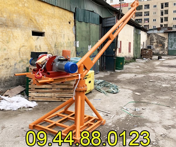 Giá khung cẩu xoay 360 độ 1 tấn mới nhất trên thị trường miền Trung