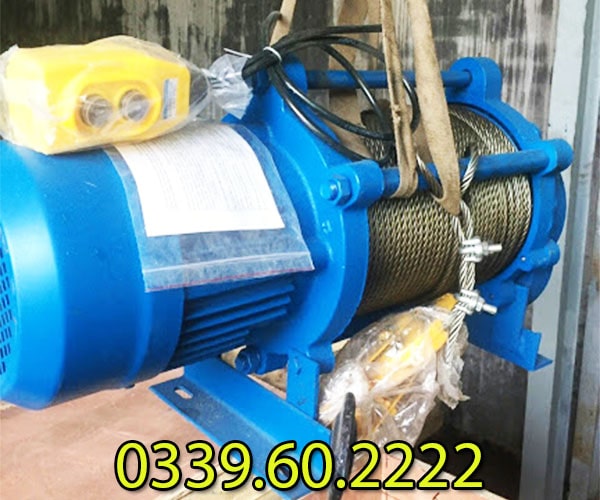 Hướng dẫn lắp đặt Tời điện đa năng KCD750-1500/380V