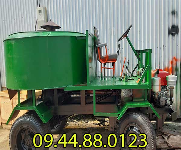 Máy trộn bê tông 500L Hướng dẫn lắp đặt và sử dụng đúng cách