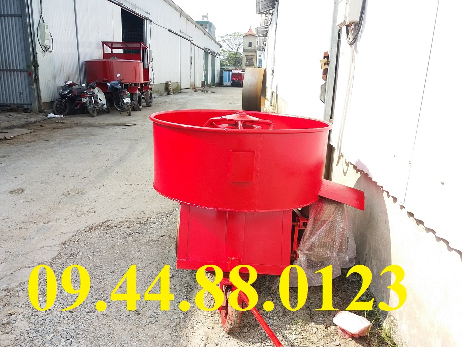 Thiết kế và nguyên lý làm việc của máy trộn bê tông cưỡng bức Hòa Phát