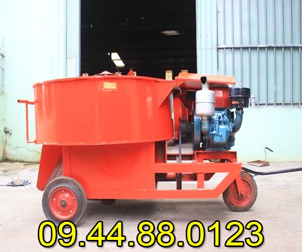Máy trộn bê tông cưỡng bức là gì