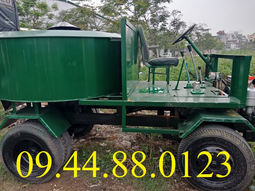 Những thông tin không thể bỏ qua về máy trộn bê tông tự hành