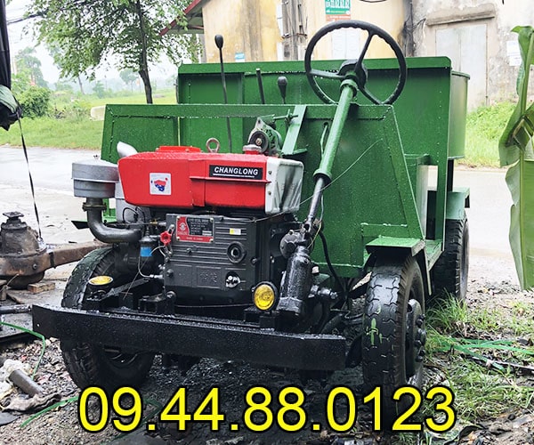 Khám phá xe trộn tự hành thương hiệu Hòa Phát