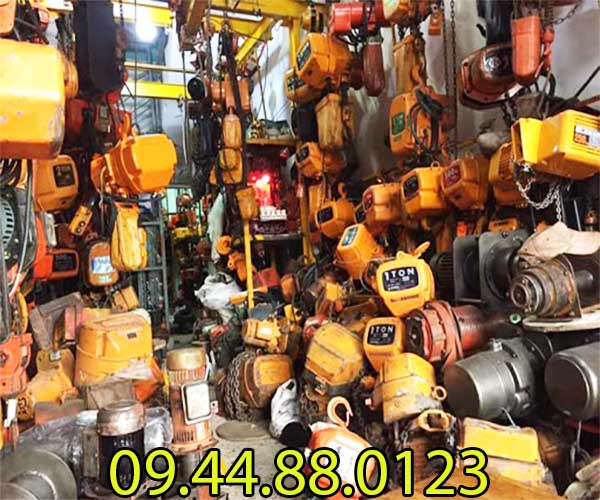 Mua bán pa lăng xích điện cũ Những địa chỉ bạn nên biết