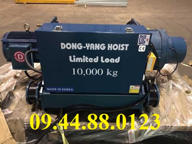 Pa lăng cáp điện DongYang và Pa lăng cáp điện Hàn Quốc KG loại nào tốt hơn