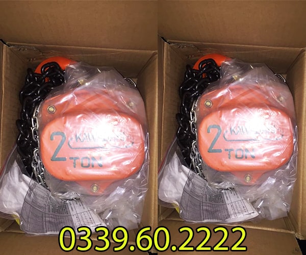 Pa lăng xích kéo tay Kawasaki 2 tấn 5m Những điều bạn chưa biết