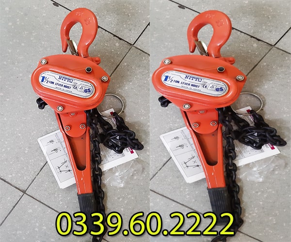 Pa lăng xích lắc tay Kinh nghiệm chọn mua tốt nhất