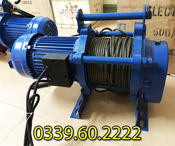 Tìm hiểu về Tời điện đa năng KCD 300/600