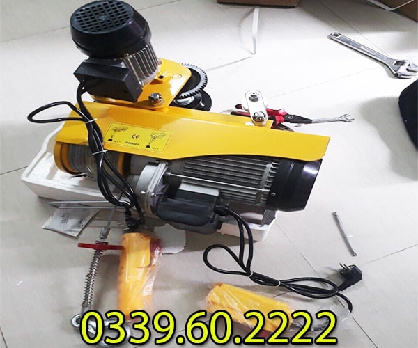 Combo Tời điện mini kết hợp con chạy điện - Sự kết hợp hoàn hảo nhất