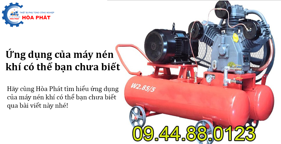 Ứng dụng của máy nén khí có thể bạn chưa biết