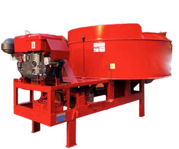 Máy trộn bê tông cố định 12 bao lắp đầu nổ