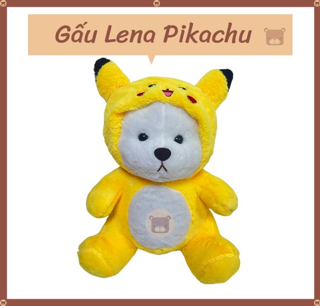 Gấu Lena Pikachu