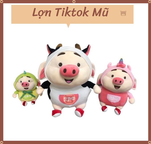 Lợn Tiktok Mũ